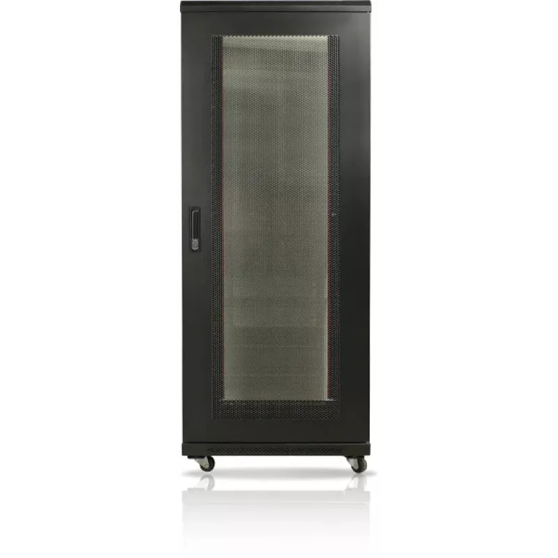 GETFORT 19 Zoll 37U 600x800 Stand-Rack-Schrank Schwarz