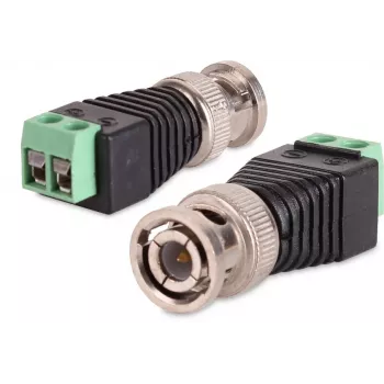 GETFORT BNC Male to Screw Terminal Adapter 100 Pack