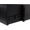 Getfort GF-4U-drawer 4U Rack-Schublade - 19-Zoll Einschubschublade mit Schloss, Schwarz