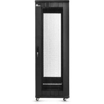 GETFORT 19 inch 42U 600x1000 Standschrank perforiert schwarz