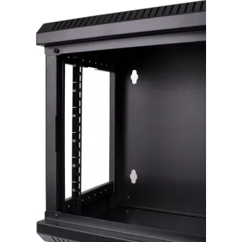 GETFORT WGF06-33EH-WGB 10 Zoll 6U Wandgehäuse 300x300mm Schwarz
