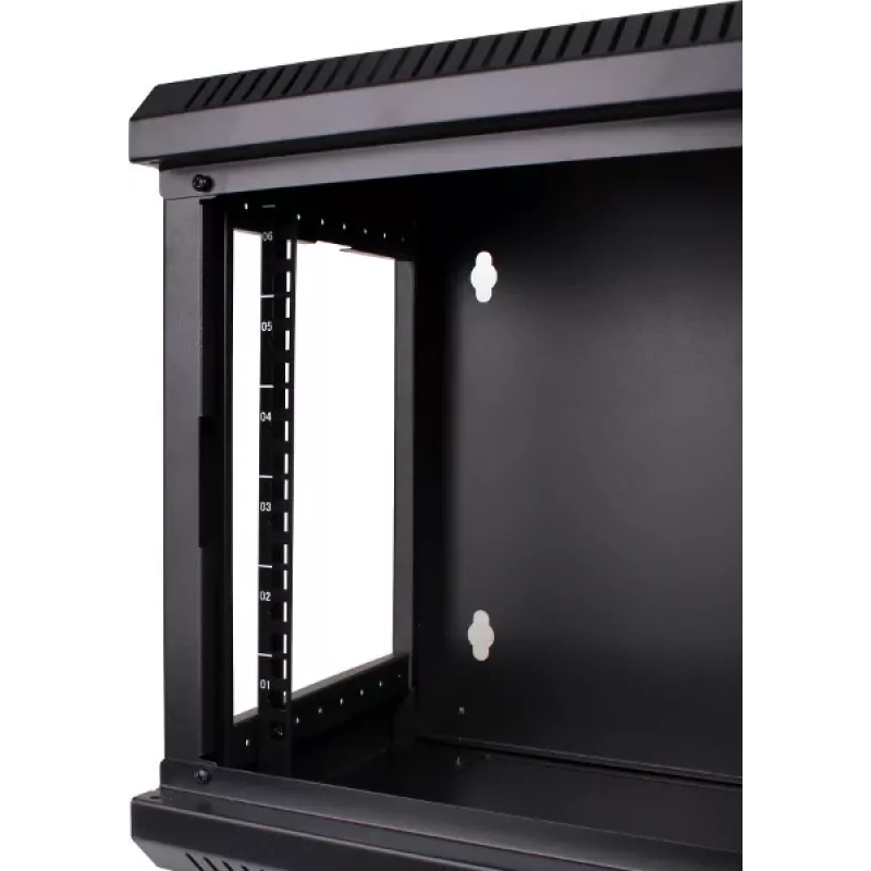 GETFORT WGF06-33EH-WGB 10 Zoll 6U Wandgehäuse 300x300mm Schwarz