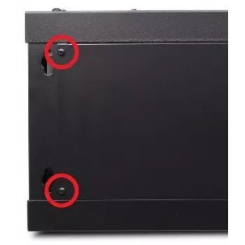 GETFORT ECO v2 19 inch 4U 600x450 Wandmontage-Rack-Gehäuse Schwarz