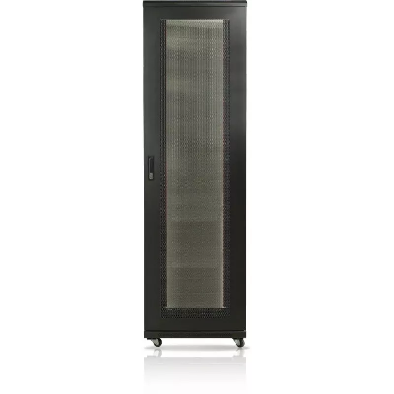 GETFORT 19 inch 42U 600x600 Standschrank Schwarz