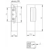 ELEKTRA-PLUS Elektro-Türöffner R3 Links Fail-Secure mit Memory und mechanischer Blockade