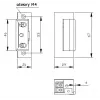 ELEKTRA-PLUS Elektrischer Türöffner R4 mit Memory und mechanischer Blockade symmetrisch 24V 7544