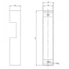 ELEKTRA-PLUS KASETA ELEKTRA R2 Unterputz-Verteiler 18 Module 3 Reihen IP40 Weiß Rauchglastür