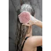GLOV Bubble Burst 3-in-1 Silikon Körper-, Kopfhaut- & Rückenpeeling und Massagegerät - Rosarot