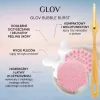 GLOV Bubble Burst 3-in-1 Silikon Körper-, Kopfhaut- & Rückenpeeling und Massagegerät - Rosarot