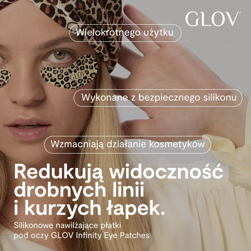 GLOV Infinity Eye Patches Wiederverwendbare Silikon-Augenpads für die Augenpartie, feuchtigkeitsspendend und aufnahmefördernd