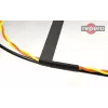 REPERO 734 Fabric Electrical Insulation Tape, Cotton, Black, 19mm x 25m