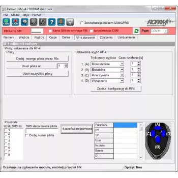 ROPAM RF-4C-2K Funkfernsteuerungsset mit 2 Sendern