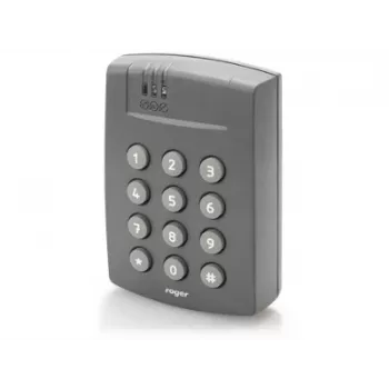 ROGER SL2000F Kombinationsschloss - Standalone Digitaltastatur mit hinterleuchteten Metalltasten, IP65, 250 Benutzer