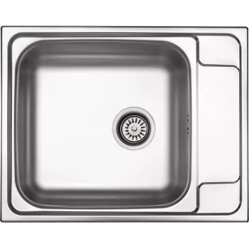 DEANTE 1-Bowl Steel Sink with Drainer