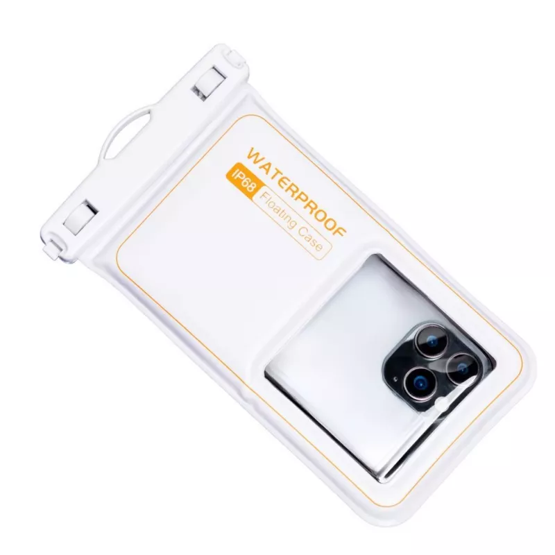 iLike Waterproof Floating Phone Case White