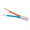 ELEKTROKABEL OMY 2x1mm² H03VV-F Elektrokabel Weiß 100m