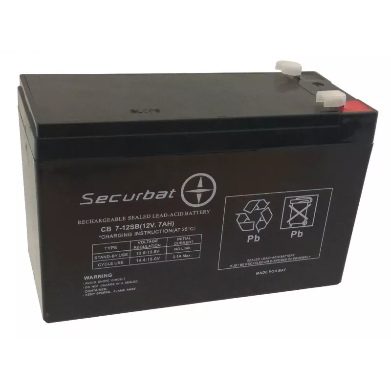 POWERBAT SECURBAT 7-12 AGM Akku 12V 7Ah