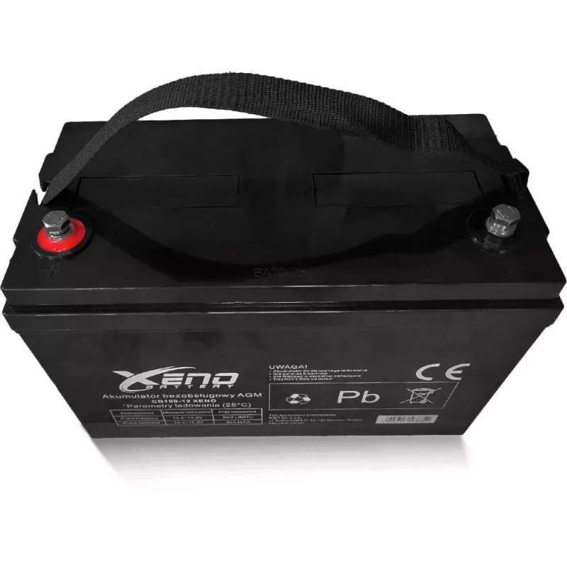 BAT Xeno Black 12V 100Ah AGM Batterie