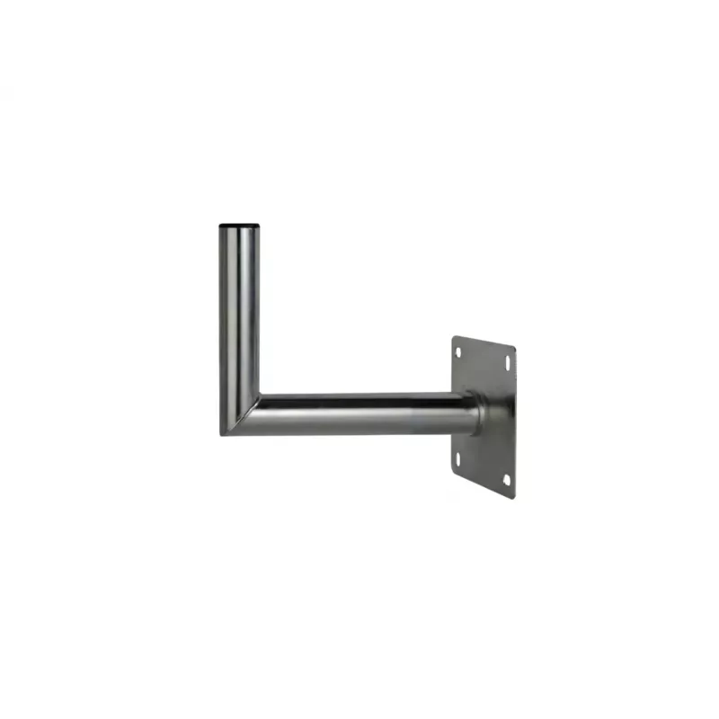 CORAB USL-48/250AL Winkel-Wandhalterung für 48mm Mast, 250mm Ausladung, Aluminium, Silber