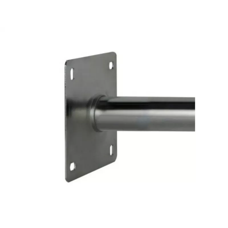 CORAB USL-48/250AL Winkel-Wandhalterung für 48mm Mast, 250mm Ausladung, Aluminium, Silber