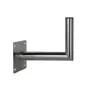 CORAB USL-48/250AL Winkel-Wandhalterung für 48mm Mast, 250mm Ausladung, Aluminium, Silber