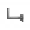 CORAB USL-48/300AL Eck-Wandhalterung für Satellitenschüssel, Aluminium, 48 mm Rohr, 300 mm Arm