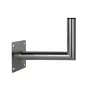 CORAB USL-48/300AL Eck-Wandhalterung für Satellitenschüssel, Aluminium, 48 mm Rohr, 300 mm Arm