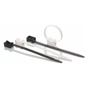 TRYTYT Universal-Kabelbinder UP-1035UV Schwarz (100 Stück)