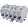 SIMET SIMBLOCK SCB 25-5X Verteilerblock Al/Cu 1x25mm² Eingang 5x1,5-16mm² Ausgang Grau