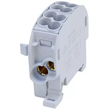 SIMET SCB 25 Al/Cu 80110 SIMBLOCK Abzweigverteilerblock, Grau 81501002