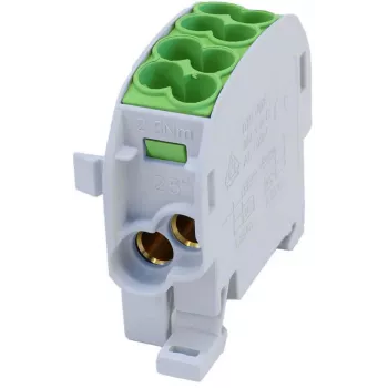 SIMET SCB 25 Abzweigverteilerblock Al/Cu 80-110 SIMBLOCK, grün 81501005