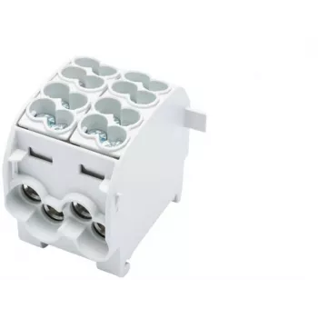 SIMET SCB 25-2 Al/Cu 80-120 SIMBLOCK Verteilerblock - Grau 81505002