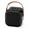 LEAN Karaoke-Set Bluetooth-Lautsprecher zwei Mikrofone LED-Leuchten Schwarz