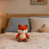 LEAN TOYS Plüschfuchs Plüschtier Weiches Stofftier 28 cm