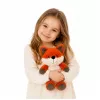 LEAN TOYS Plüschfuchs Plüschtier Weiches Stofftier 28 cm