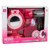LEAN TOYS Haarstyling-Set mit Föhn, Spiegel, Lichtern, Geräuschen und Zubehör