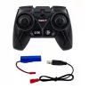 LEAN TOYS Ferngesteuerter Traktor mit Walze RC Lichter Rot 1:24