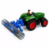 LEAN TOYS RC Green Traktor mit Walze und Bauer 1:24 ferngesteuert