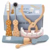 LEAN TOYS Holz-Zahnarzt-Set Kleiner Zahnarzt