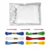 LEAN TOYS Kreativset Kuscheltiere zum Nähen Filz DIY Meerestiere 6 Stk.