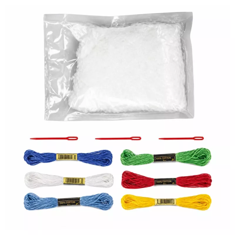 LEAN TOYS Kreativset Kuscheltiere zum Nähen Filz DIY Meerestiere 6 Stk.