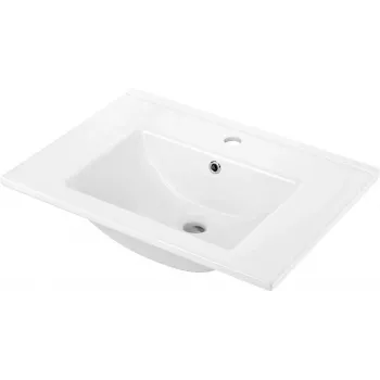 DEANTE Keramik Einbauwaschbecken mit Hahnloch - 60 cm