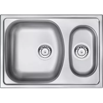 DEANTE ZEX 3503 1.5-Bowl Granite Composite Sink Onyx Black