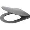 DEANTE Slim Soft-Close Toilettensitz D-Form Weiß Duroplast