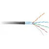 GETFORT CAT.6 F/UTP Outdoor UV-Resistant Dry Core Network Cable 500m Black