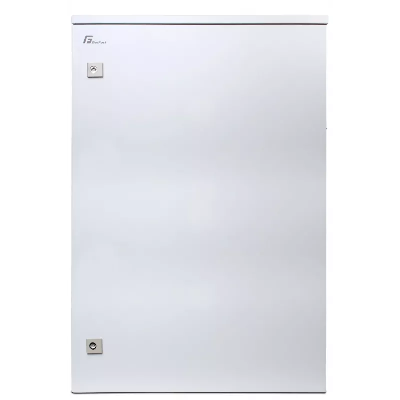 Getfort HGF12-54E-WSG Hermetischer 19-Zoll-12U-Wandgehäuseschrank IP54 550x410mm Lichtgrau