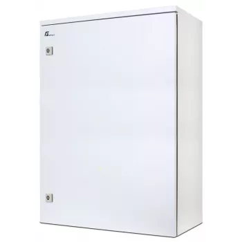 Getfort HGF12-54E-WSG Hermetischer 19-Zoll-12U-Wandgehäuseschrank IP54 550x410mm Lichtgrau