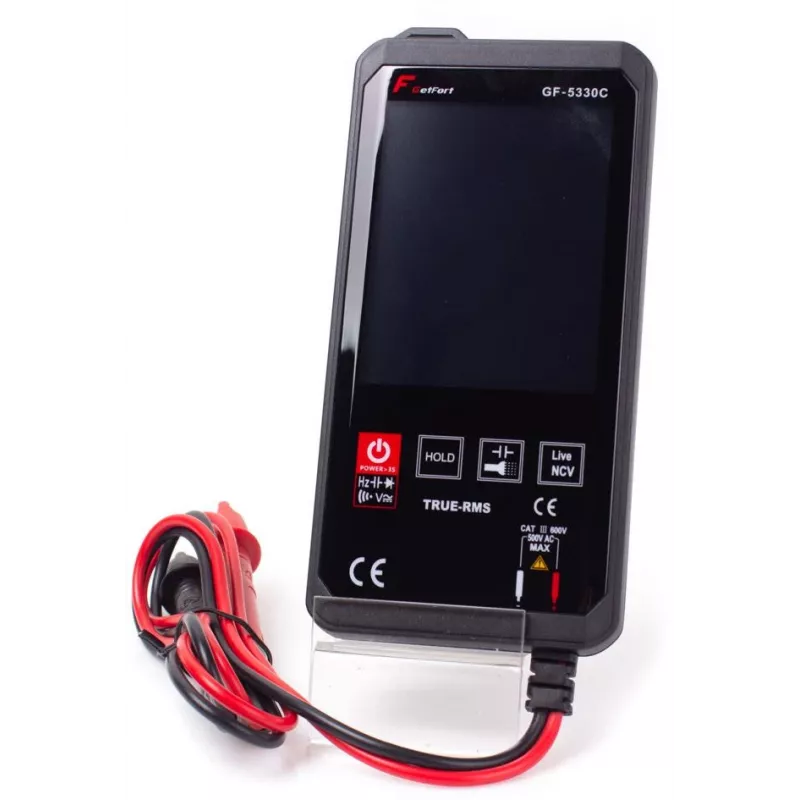 GETFORT GF-5330C Digitalmultimeter, 1999 Counts, True RMS, CAT III 600V
