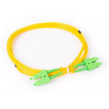 GETFORT GF-SASAD2 SC/APC auf SC/APC Duplex Singlemode Glasfaser-Patchkabel 2m