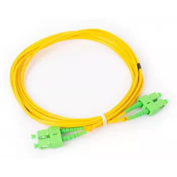 GETFORT GF-SASAD3 Singlemode SC/APC auf SC/APC Duplex Glasfaser-Patchkabel 3m